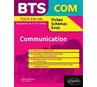 Bts Com Communication Tout-En-Un Programmes De 1re Et 2e Années - Annales Corrigées