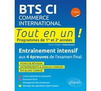 Bts Ci Commerce International - Tout En Un, Programmes De 1re Et 2e Années