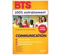 BTS Communication: Programme de 1re et 2e années toutes matières