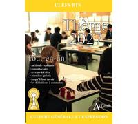 BTS : Culture générale et expression, Thème 2027 - Collectif - Atlande Eds - broché - Scolaire / Universitaire