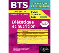 BTS Diététique et nutrition - Cédric Favro - Ellipses - broché - Scolaire / Universitaire