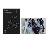BTS Love Yourself Tear (R Version) 3rd Album Bangtan Boys CD+Poster+Photobook+Minibook+Photocard+Standing Photo+Gift (Extra 6 Photocards and 1 Double-Sided Photocard Set)