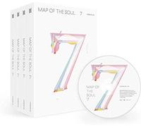 BTS Map of The Soul : 7 - [ver.4] CD,Photobook, Folded Poster, Others with Extra Decorative Sticker Set, Photocard Set