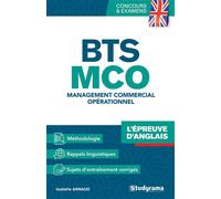 BTS MCO - L’épreuve d’anglais Management commercial opérationnel - Isabelle Arnaud - Studyrama Eds - broché - Scolaire / Universitaire
