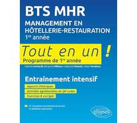 BTS MHR Management en Hôtellerie-Restauration 1re année