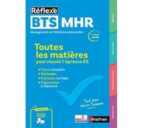 Richard Demoulin – BTS MHR Management Hôtellerie-Restauration, Tout-en-un E5 – Éd. 2025
