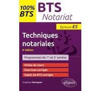 BTS notariat - Techniques notariales