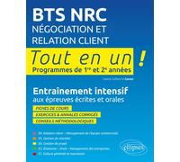 BTS NRC Négociation et Relation Client - Catherine Gazon - Ellipses - broché - Scolaire / Universitaire