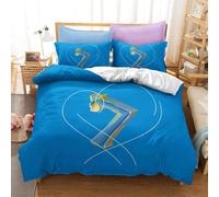 Bts Parure De Lit, En Microfibre, Dot¿¿E De Fermeture ¿¿Clair, Motif Du Groupe Bangtan, Compos¿¿E De Housse De Couette Et De Taie D'oreiller (, S