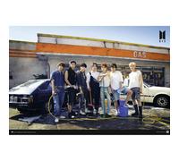 BTS - Poster "Gas Station" TA8772 (61 cm x 91 cm) (Coloré)
