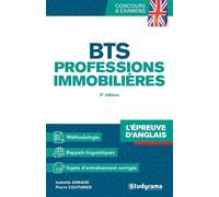 BTS Professions immobilières - L’épreuve d’anglais Concours examens 2019 - Isabelle Arnaud - Studyrama Eds - broché - Scolaire / Universitaire