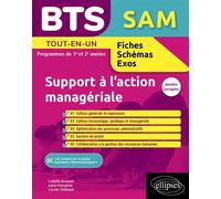Bts sam Support à l'action managériale - Camille Bousser - Ellipses - broché - Scolaire / Universitaire