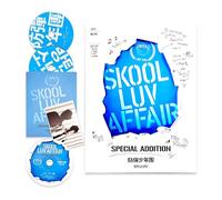 BTS - Skool Luv Affair [Special Addition] + 1 Hand Pocket Mirror + 5 Extra Photos
