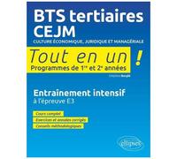 Bts Tertiaires Cejm - Edition 2020