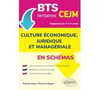 BTS tertiaires - CEJM en schémas: Culture économique, juridique et managériale