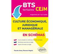 BTS tertiaires - CEJM en schémas: Culture économique, juridique et managériale