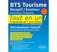 BTS Tourisme Réceptif/Emetteur: Tout en un ! Programmes de 1re et 2e années