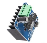 BTS7960B Pilote de moteur CC 43A avec dissipateur thermique | Courant continu 43 A, pour contrôle PWM, design de ponts en H, idéal pour Arduino, pour les projets Raspberry Pi