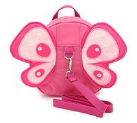 BTSKY harnais de marche sécurisé pour bébé avec ailes de papillon et sac à dos avec sangle pour enfants