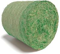 Btstil Filet à foin pour balles rondes - Diamètre : 180 cm - Maillage : 4,5 x 4,5 cm - Filet d'alimentation à mailles fines pour chevaux - Prolongation des temps de repas - Vert - Diamètre : 180 cm