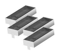 Btstil Lot de 4 filtres à charbon actif pour hotte aspirante Siemens HZ9VRCR0 17004796/Bosch HEZ9VRCR0 17004805/Neff Z821VR0 17004806/Gaggenau CA282111/Constructa CCZ9VRCRCR0 17006669