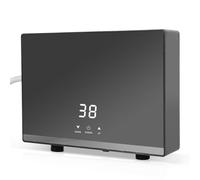 Btstil Mini chauffe-eau instantané sans réservoir - 5,5 kW - Avec panneau d'affichage numérique LED - Chauffe-eau électrique instantané pour salle de bain et cuisine - Sans pommeau de douche