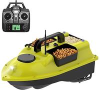 BTURYT GPS Smart RC Bateau de pêche Croisière Positionnement GPS 500 m IndecienceT Contrôle 3 Entonnoir Une touche Retour Écran LCD Bateau d'appât RC