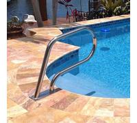 BTURYT Main Courante de Piscine Garde-Corps de Piscine, poignée de sécurité en Acier Inoxydable 304 pour Main Courante de Piscine adaptée aux piscines creusées intérieures et extérieures Tube INOX