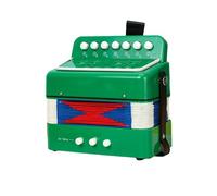 Btuty Accordéon pour enfants, 7 touches, 2 basses, mini accordion, instrument de musique pour débutants, adultes et enfants à partir de 3 ans, spectacle sur scène