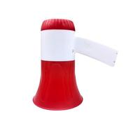 Btuty Mégaphone Haut-parleur Puissance 50 W Mégaphone Portable Mégaphone Voix et Sirène/Mode Alarme Contrôle Volume Clé USB Carte TF Alarme BT Amplificateur Mégaphone