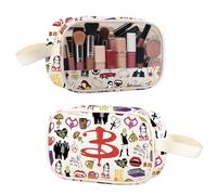 BTVS Trousse de toilette inspirée des fans de vampire, blanc, Sacs cosmétiques