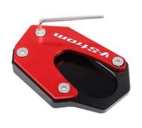 BTWENO élargisseur de Support de Moto pour Suzuki DL1050 V-Strom 1050 Vstrom DL1050XT 2020-2022 Moto Pied Béquille Latérale Extension Béquille Latérale Agrandir Pad Béquille (Couleur : 2, Taille : B)