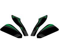 BTWSRX Autocollant de réservoir Autocollant Latéral pour Réservoir De Moto pour Kawasaki H2SX H2 SX Protection De Réservoir Protège réservoir(Ensemble 1)