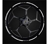 BTWSRX Autocollants De Jantes De Moto pour Yamaha MT-09 MT09 MT 09 Autocollants Réfléchissants pour Jantes Roue Stickers Ensemble Complet(Couleur 11)