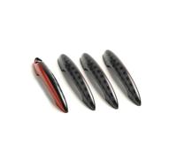 BTWSRX Garniture Garniture de poignée porte pour MINI pour Cooper S JCW R60 pour COUNTRYMAN 2011-2016, noir brillant Housses De Poignée De Porte De Voiture