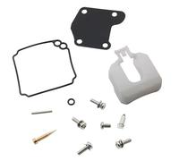 BTWSRX Réfection Carbu Kit De Reconstruction Carburateur Ensemble Complet pour Yamaha 9.9HP .9F MHS L MHL Réparation Hors-Bord 63V-W0093-00 63V-W0093-01 Kit Entretien Moteur Marin