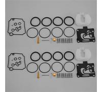 BTWSRX Réfection Carbu Kit De Réparation Carburateur Pièces Révision pour Moteur Hors-Bord pour Yamaha 4 Temps 40CV F40 1999 Kits Kit Entretien Moteur Marin