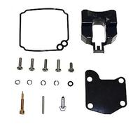 BTWSRX Réfection Carbu Kit De Réparation Carburateur pour Moteur Hors-Bord Marin pour Yamaha 2 Temps 15 CV 1996-2009 Réfection 18-7058 Kit Entretien Moteur Marin