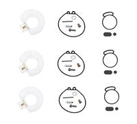 BTWSRX Réfection Carbu Kit De Réparation Carburateur pour Moteur Hors-Bord pour Yamaha 2T 25CV 30CV 3 Cylindres pour Eau Salée 6J8-W0093-02-00 Kit Entretien Moteur Marin