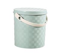 BTWYU Bouteille d'urine,Urinoir pour Hommes Urinoir, Seau, Pot de Chambre avec Couvercle, crachoir à Main, Bassin de lit, Pots d'urine Portables épais, pichet à Pipi(Light Blue,28cm)