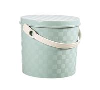 BTWYU Bouteille d'urine,Urinoir pour Hommes Urinoir, Seau, Pot de Chambre avec Couvercle, crachoir à Main, Bassin de lit, Pots d'urine Portables épais, pichet à Pipi(Light Blue,23cm)