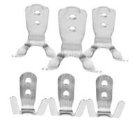 BTWYU Crochets muraux Lot de 6 crochets en acier inoxydable for piscine, peignoir, clé murale