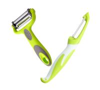 BTWYU Eplucheur Lot de 2 éplucheurs à légumes et à fruits en acier inoxydable