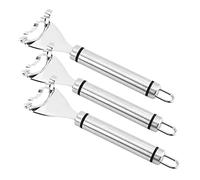 BTWYU Eplucheur Lot de 3 éplucheurs de maïs en acier inoxydable(Silverx3pcs)