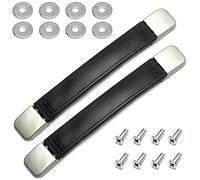 BTWYU Poignée de Bagage, Remplacement Lot de 2 poignées de Bagage en Plastique de 200 mm x 27 mm (L x l) for Valise, boîte, Couleur Noire