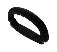 BTWYU Poignée de Bagage, Remplacement Poignée de Bagage en Plastique de Remplacement, 126 x 52 mm, 12,6 x 5,2 cm (L x l), for Valise, boîte, Noir(Black-125,2 Pieces)
