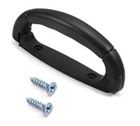 BTWYU Poignée de Bagage, Remplacement Poignée de Bagage en Plastique de Remplacement, 126 x 52 mm, 12,6 x 5,2 cm (L x l), for Valise, boîte, Noir(Black-160,1 Piece)