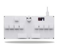 BTXETUEL SayoDevice CM51 Clavier à déclenchement rapide pour OSU!、djmax... Jeu de rythme avec OUTEMU Hall Commutateurs linéaires magnétiques avec bouton Clavier programmable personnalisé (Blanc-OUTEMU