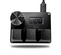 BTXETUEL SayoDevice O3C OSU Clavier à déclenchement rapide avec commutateurs Hall, commutateurs linéaires magnétiques, clavier avec molette et écran, copier-coller, raccourci, mini clavier macro