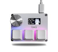 BTXETUEL SAYODEVICE OSU O3C Commutateurs magnétiques linéaires à déclenchement rapide avec molette et affichage, copier-coller, raccourci, mini clavier macro échangeable à chaud